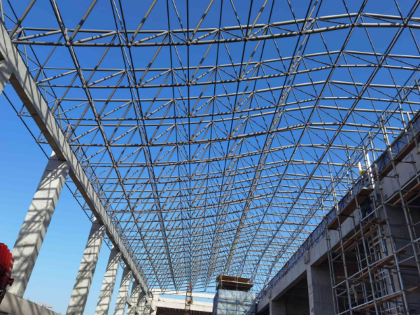 扬州网架加工工艺如何保证质量?